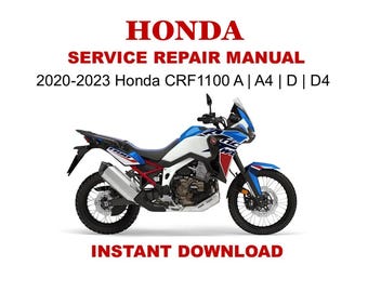 2023-2025 Honda CB750 Hornet Service Repair Manual - Etsy
