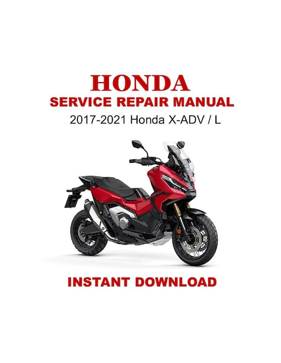 ホンダ　X-ADV 750　サービスマニュアル 2021-2024 Honda X-ADV 750 Service Manual – retro-motorcycle-manuals
