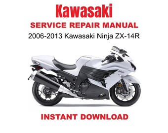 2006-2013 Kawasaki Ninja ZX-14R Service Repair Workshop Manual - Etsy