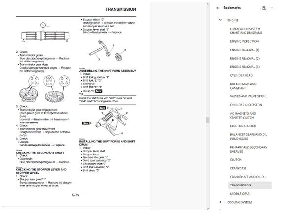2016-2024 Yamaha Kodiak 700 Service Repair Manual - Etsy