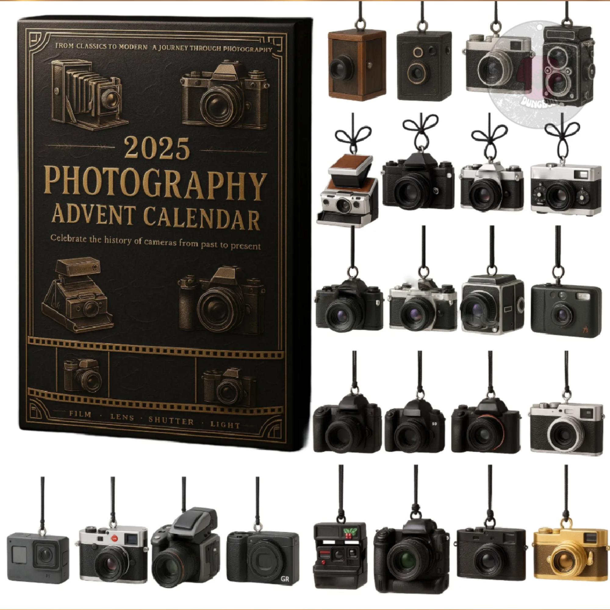 Discover Photography Advent Calendar 2025, Camera Advent Calendar, Xmas Gift, Funny gift