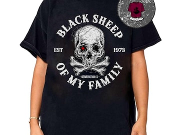 Skeleton 1973 Black Sheep Of My Family Png, Gen X Png, Mother&#39;s day Gift Png, Father&#39;s day Gift Png