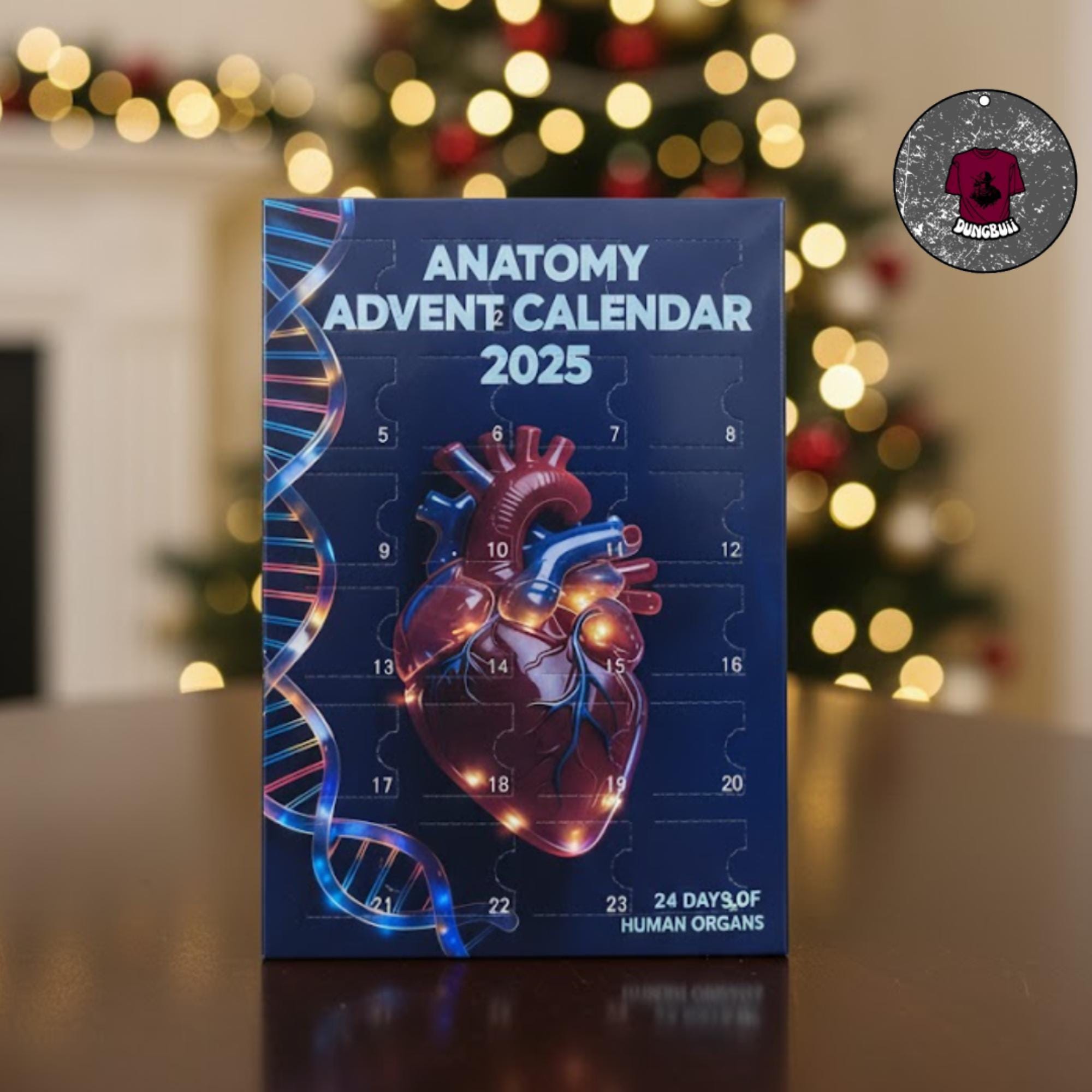 Calendario Dell'Avvento 2025 Da Riempire Fai Da Te - 24 Sacchetti Di Carta Con Mollette E Adesivi Numerati, Decorazione Natalizia Ecologica E Riutilizzabile