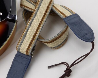 Mandolin or Small (1.5" wide) Guitar Strap by Martha Crow