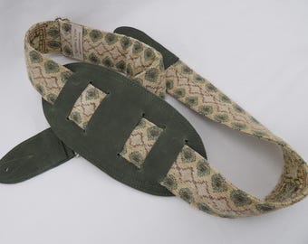 Green Leather Shoulder Pad by Martha Crow
