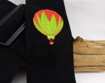 Hot Air Balloon 3" Bass Guitar Strap: Adjustable