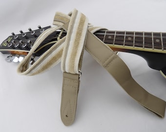 Champagne love F-5 Style Mandolin Strap