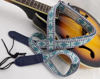 Fashionable Mandolin or Ukulele Strap Handmade