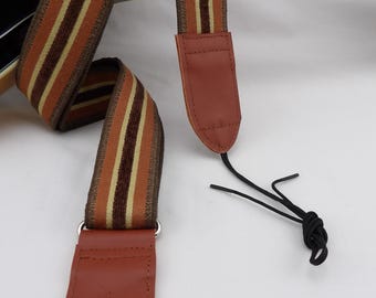 Mandolin or Small (1.5" wide) Guitar Strap by Martha Crow