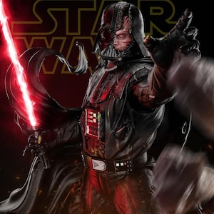 Darth Vader Star Wars Detail Figure Statue 3d Model 3d Paint 3d Printer STL files