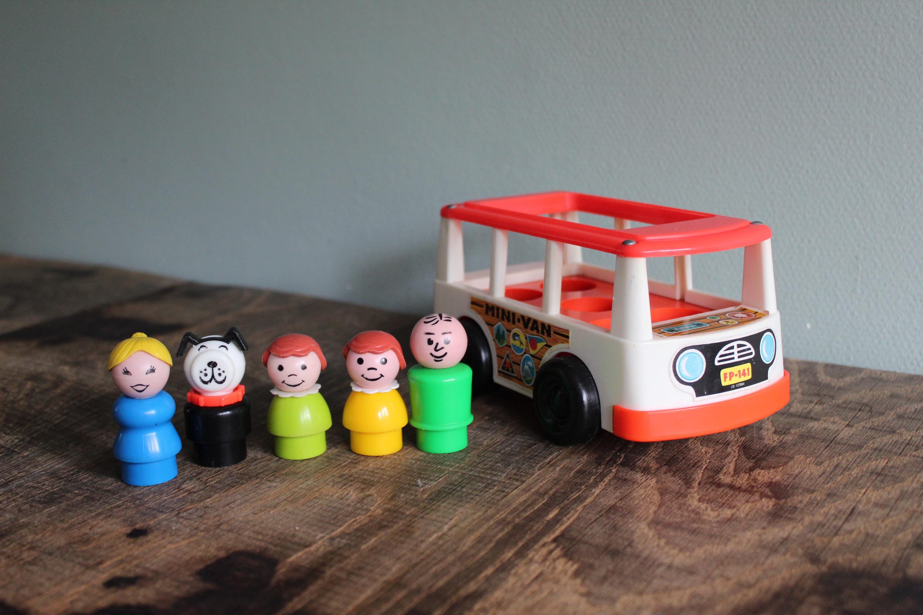 Fisher Price "Mini Bus" Lot de 2