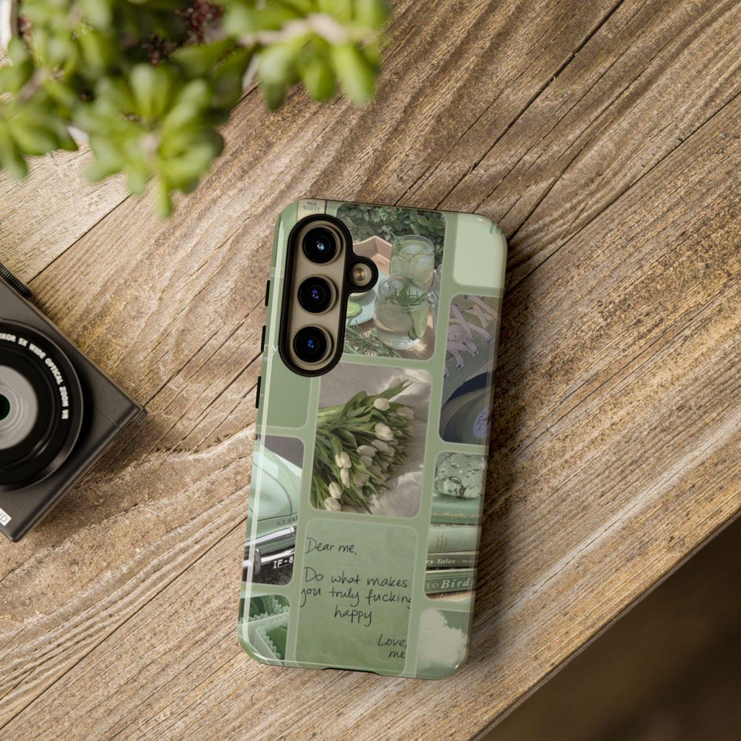 Abstract Engineered Collage Spring Colored Samsung Case (select model) main image 0