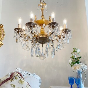 Napoli 8 Light 120V Chandelier in Heirloom Bronze with Clear Radiance Crystal main image 0