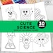 Cute Science Coloring Pages | 30 Printable STEM Sheets for Kids and ...