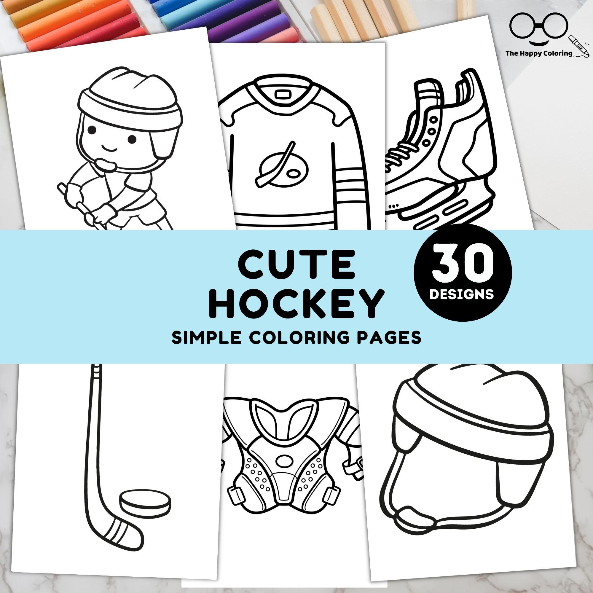 thumbnail image 2 of Ice Hockey Coloring Pages At | Free Printable Colorings Pages To Print And Color 2 of 14