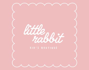 Customizable Scallop Logo: Children's Boutique Branding