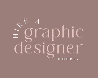 Hourly Graphic Design Service: Custom Branding & Marketing Support