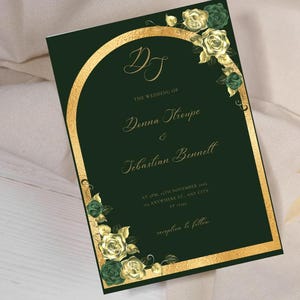 Modèle Carte de mariage personnalisée | Salutation d'un couple nouvellement marié | Carte de mariage de félicitations | Carte de mariage