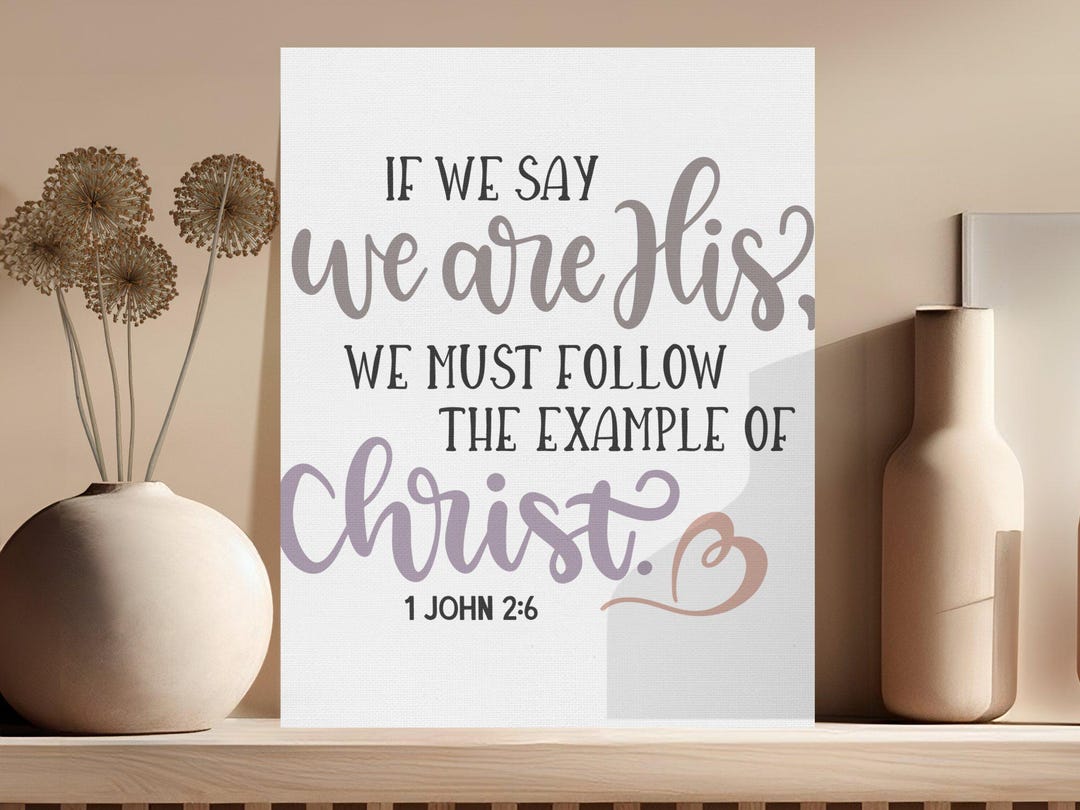 Inspirational Christian Downloadable Art, Bible Verse Wall Decor, 1 ...