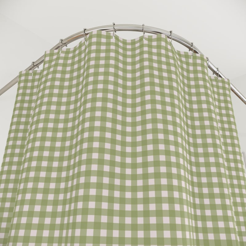 Gingham Curtains - Etsy