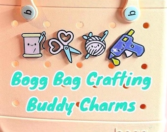 Crafting Charms for Bogg Bag & GoGo Tote Sewing Buddy Bits