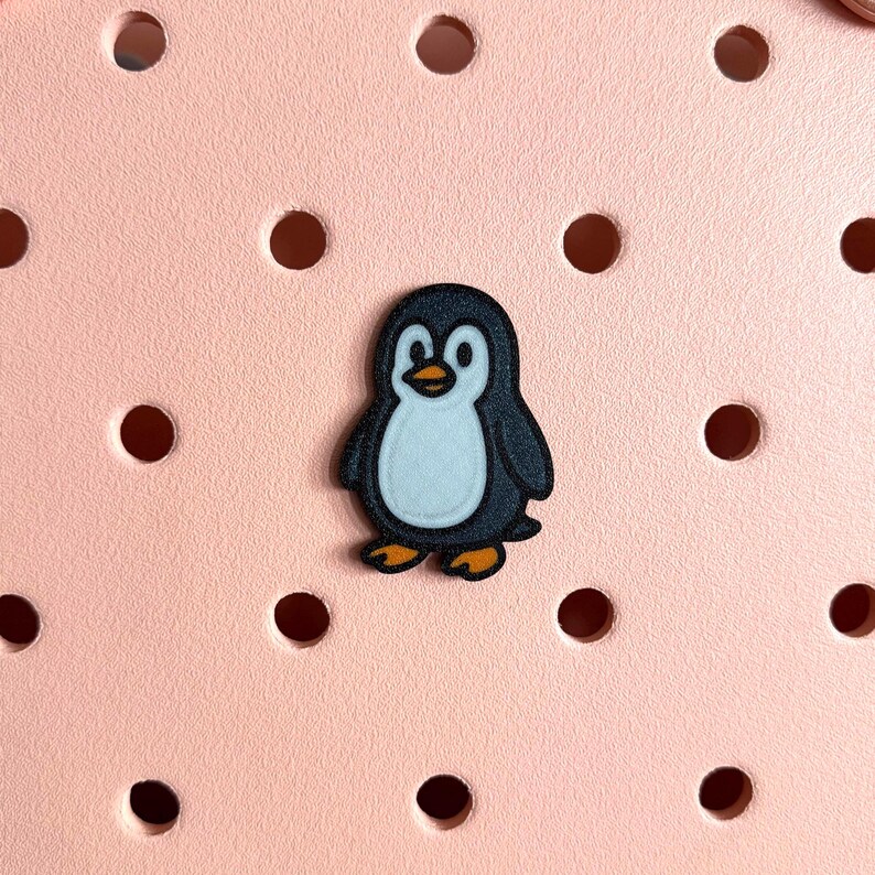 Adorable Animal Bogg Bag\GoGo Bag Charms - Penguin - Turtle - Monkey - Sloth - Koala - Tiger Penguin