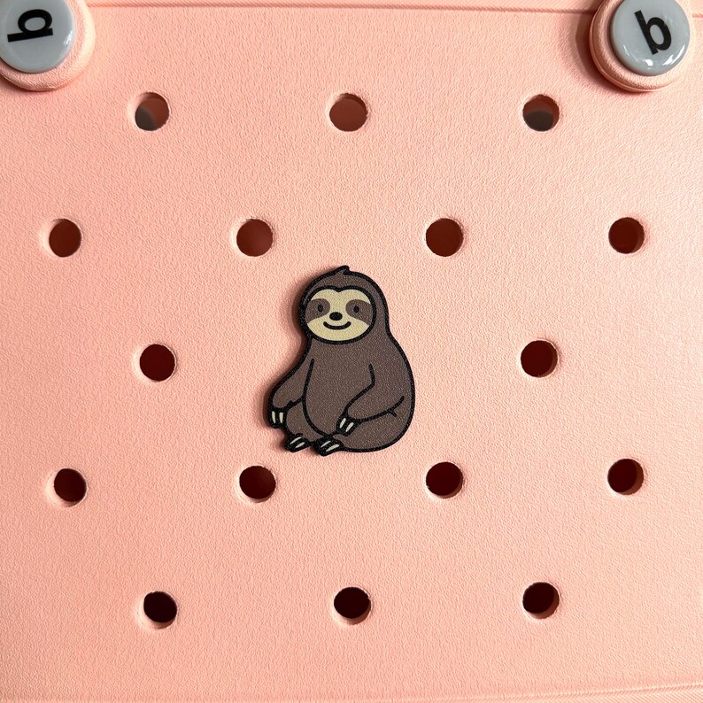 Adorable Animal Bogg Bag\GoGo Bag Charms - Penguin - Turtle - Monkey - Sloth - Koala - Tiger Sloth