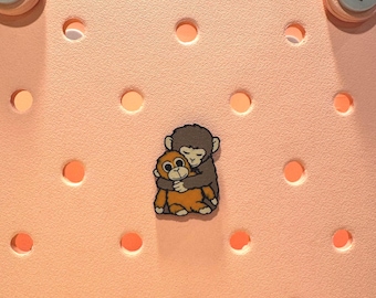 Punch the Monkey Bogg Bag Charm | Cartoon Animal Tote Accessory