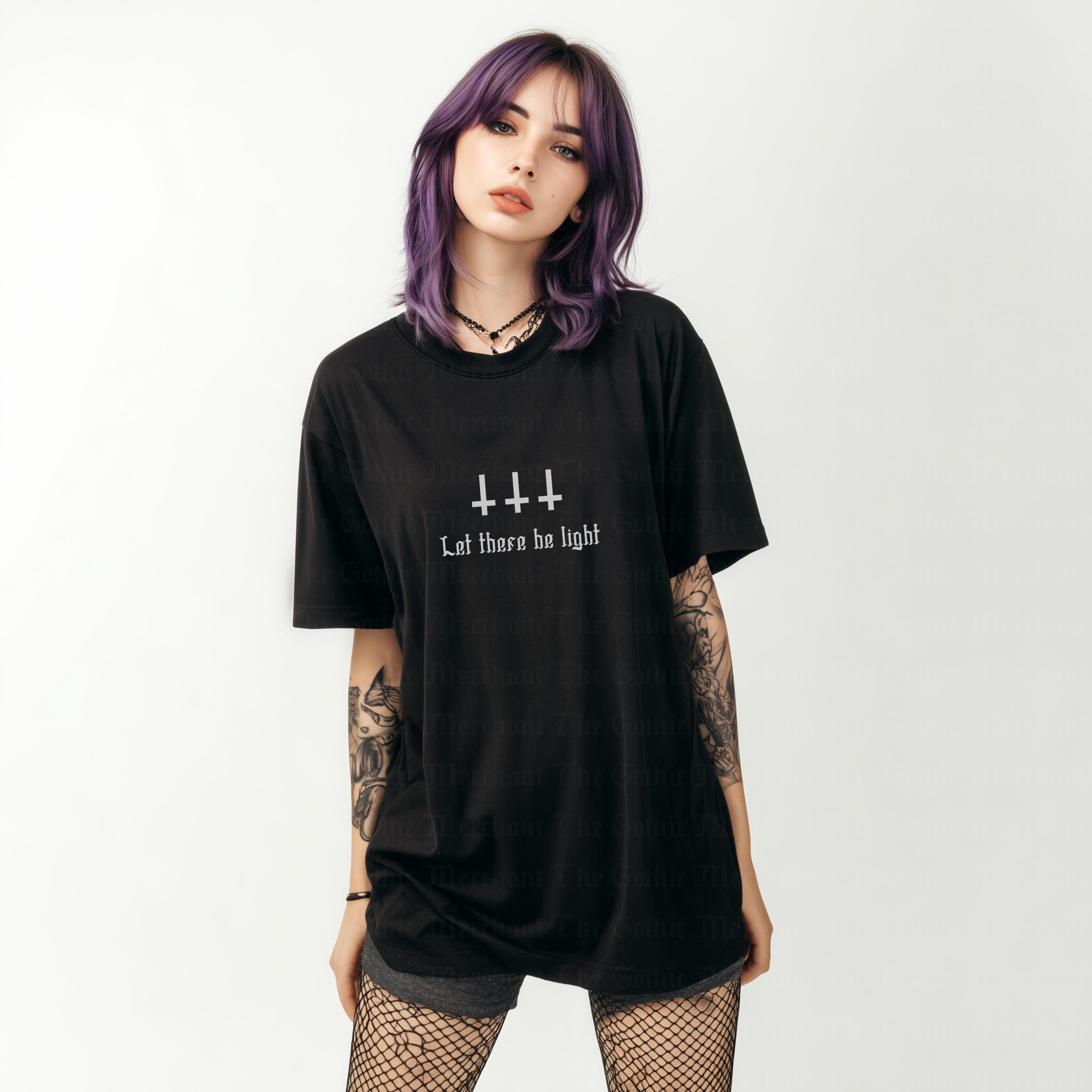 Bella+canvas 3010 Oversize T-shirt Mockup: Alt Model, White Studio