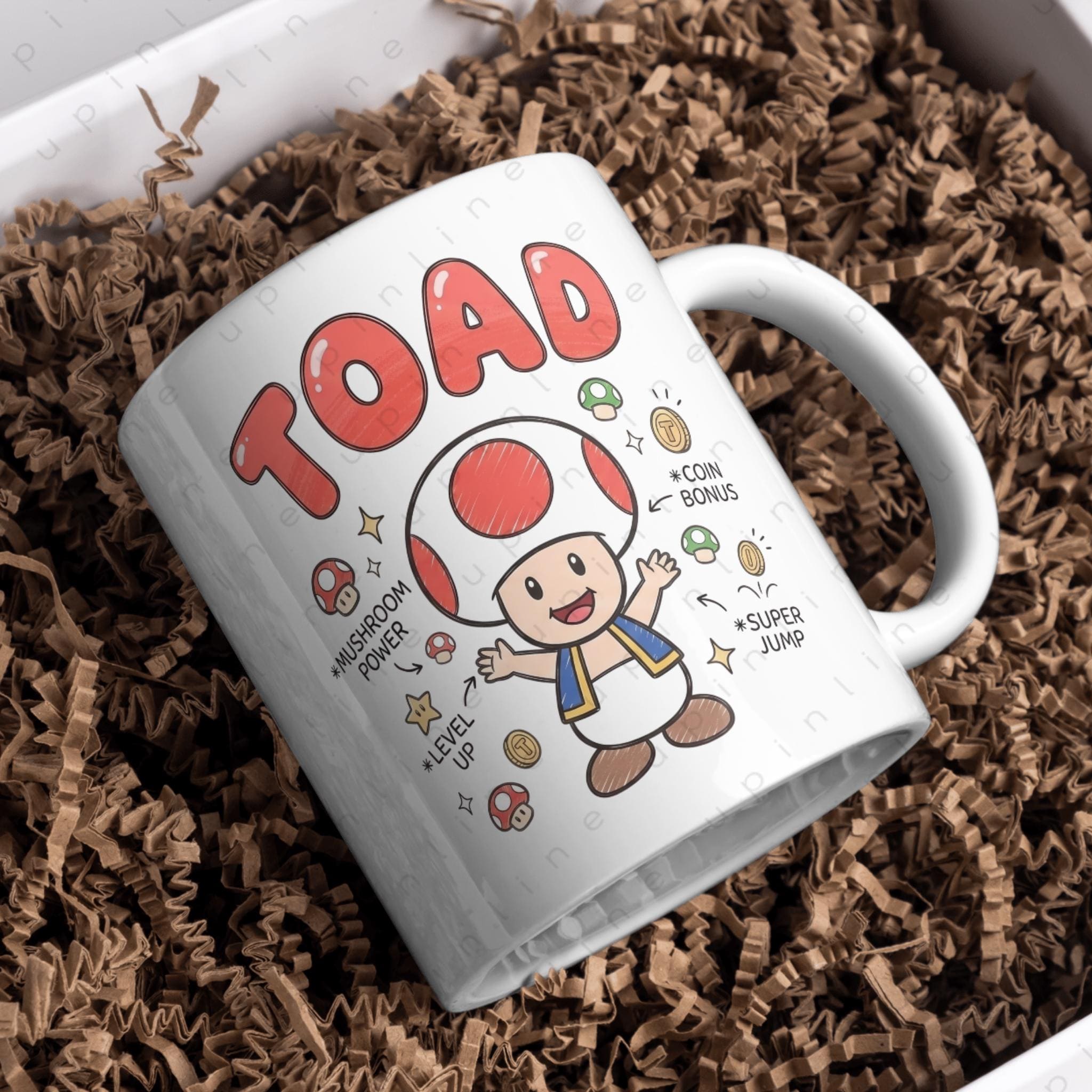 Toad PNG Clipart, Super Mario Character, Gamer Birthday Shirt Design ...