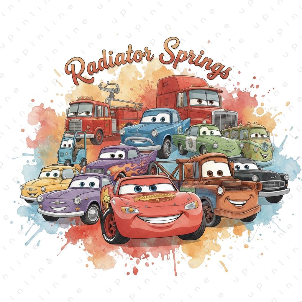 Radiator springs decor - Etsy 日本