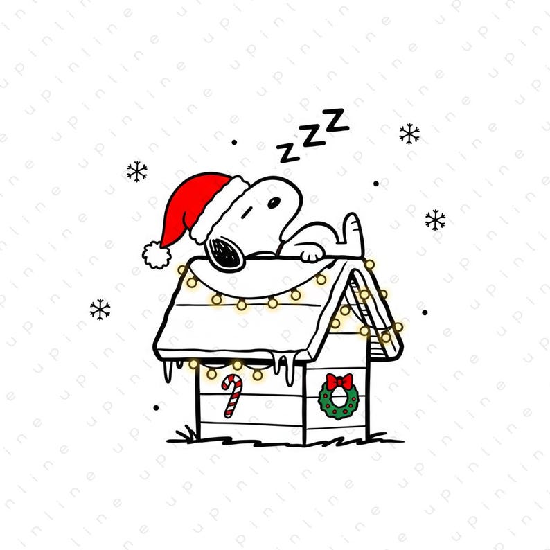 Clipart de Snoopy navideño, dibujos animados de Peanuts PNG (descarga ...