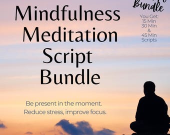 Pacote de Roteiros de Meditação Mindfulness – Relaxamento Guiado (Download em PDF)
