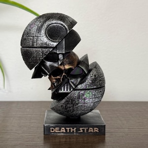 Death Star Darth Vader Skull Figure -  Star Wars