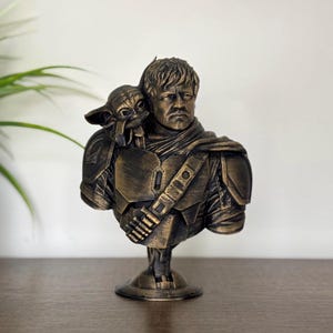 Din Djarin & Grogu Bust - Star Wars