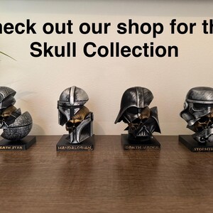Mandalorian Skull Figure - Star Wars image 3