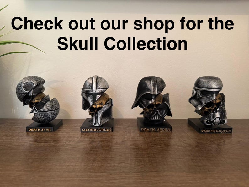Mandalorian Skull Figure - Star Wars image 3