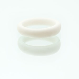 Minimalist Narrow Stacking Porcelain Ring Brinsop image 3