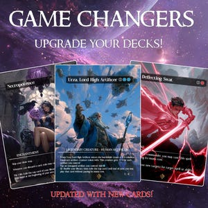 GAME CHANGERS Commander/EDH – Premium Custom Proxies + Tokens (Foil/Non-Foil)