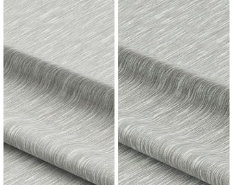 Striated Textured Custom Size Curtain Panels. Lined Window Drapes. Pinch Pleat Drapery Option. Blackout Add-On. Light Gray/ Dove Gray