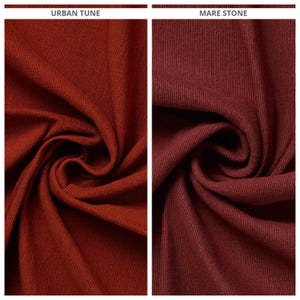 Plain Cotton Curtains. Custom Size Lined Window Drapes. Any Length/ Width Drapery Panels. Pleated/ Casual Header. Brick Red/ Deep Maroon