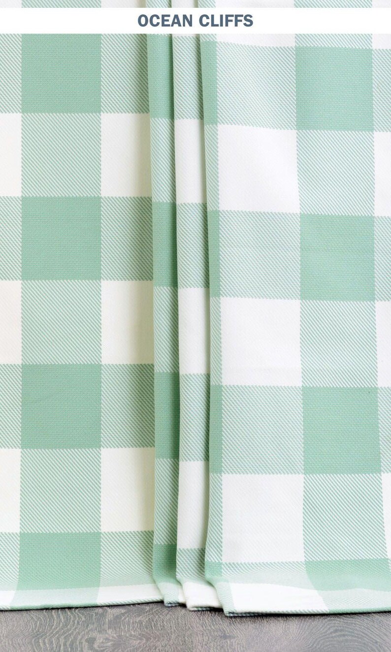 Buffalo Check Plaid Cotton Fabric by the Yard for Upholstery, Curtains ...