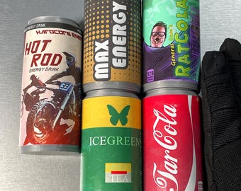 SET x5 MINI Lattine di bibite gassate ispirate a Escape From Tarkov