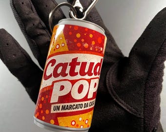 Ciondolo per zaino a forma di lattina di bibita ispirato ad Arc Raiders