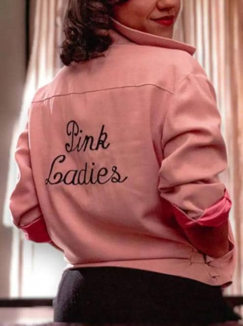 Pink Ladies Cotton Jacket - 50s Retro Party Costume - Etsy