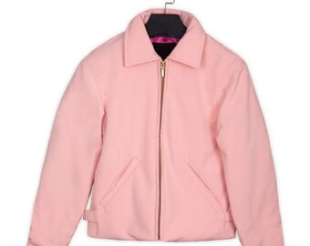 Pink Ladies Cotton Jacket - 50s Retro Party Costume - Etsy