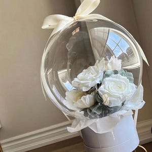 Aangepaste geschenkdoos babyballon - gepersonaliseerd babyshower- of welkomstcadeau