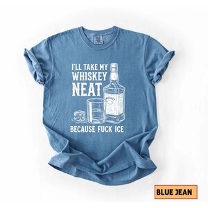 Whiskey Neat FCK ICE Tee, Pro-Immigrant Shirt Bild 5