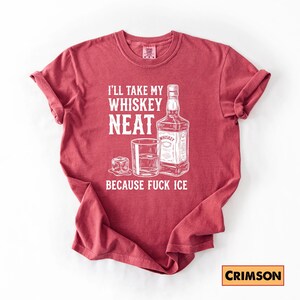 Whiskey Neat FCK ICE Tee, Pro-Immigrant Shirt Bild 10