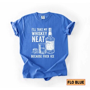 Whiskey Neat FCK ICE Tee, Pro-Immigrant Shirt Bild 17